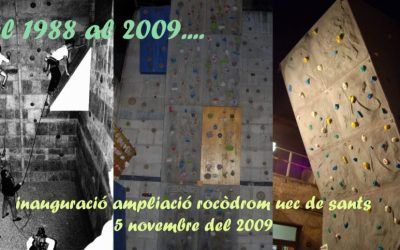 Inauguració del rocòdrom