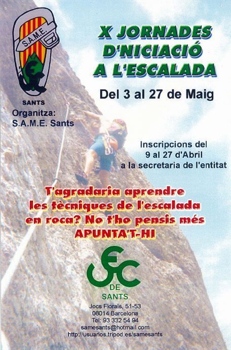 Curs escalada 2001