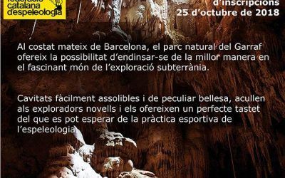 Descoberta d’espeleologia de cap de setmana