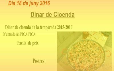 Dinar cloenda Sants camina