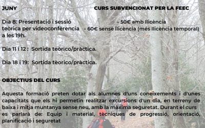 Curs d’excursionisme 2022