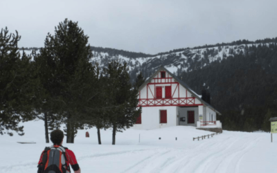 El Massís de l’Orri amb raquetes de neu